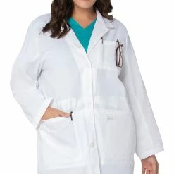 Landau Women's 37" Lab Coat With Tablet Pocket
