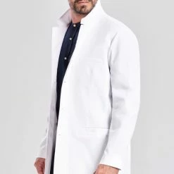Medelita Men's Boyd Slim Fit Lab Coat