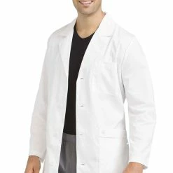 Med Couture Men's Twill 38" Lab Coat