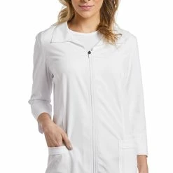 White Cross Women's Zip Front 32" Lab Coat