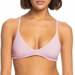 ROXY Womens Hawaiian Heat Athletic Triangle Bikini Top