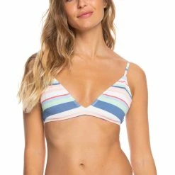 ROXY Womens ROXY Line Up Fixed Triangle Bikini Top