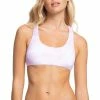 ROXY Women's Sea And Waves Revo Reversible Athletic Bikini Top