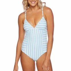 Splendid Womens Horizon Line One Piece Swimsuit